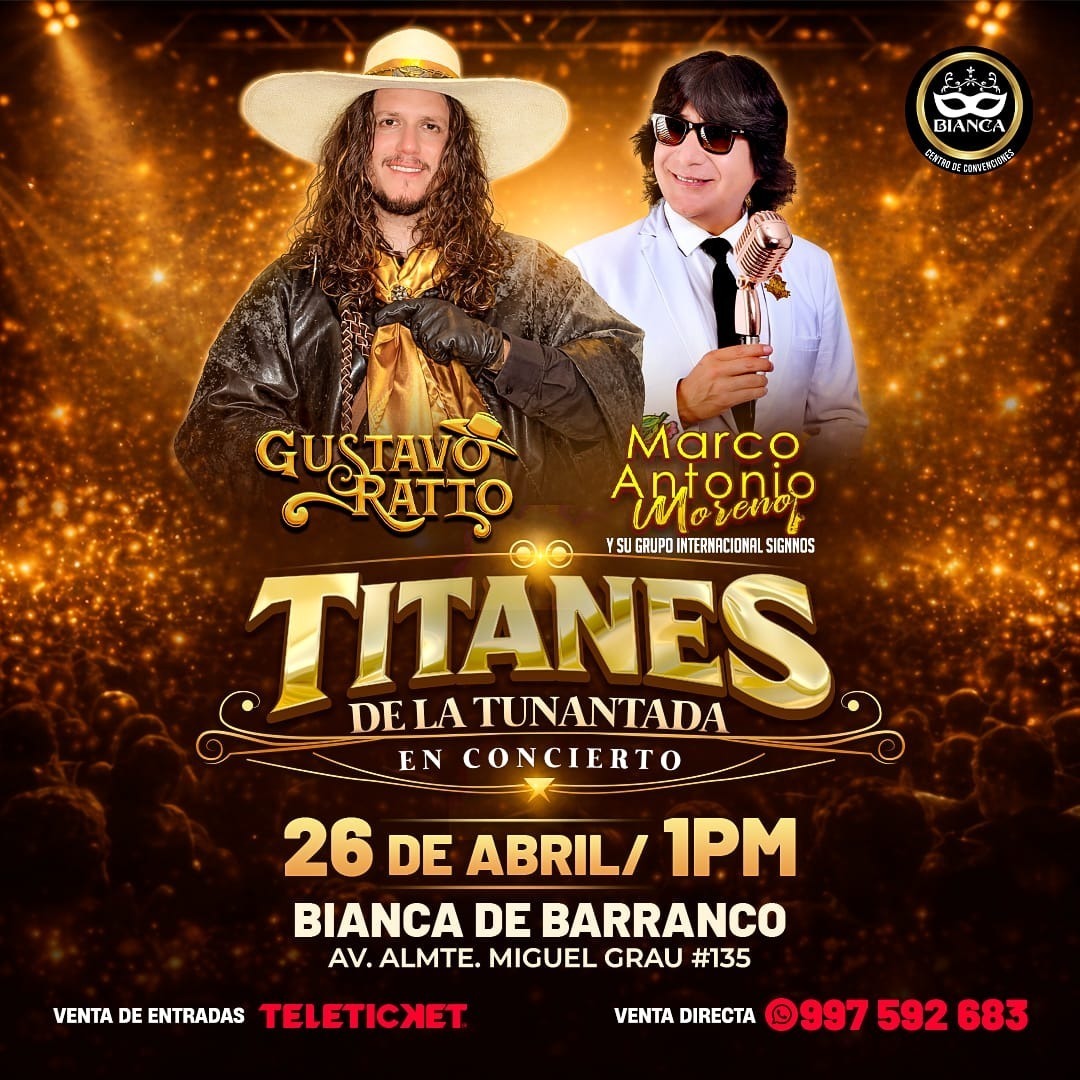 En este momento estás viendo Titanes de la Tunantada | © Gustavo Ratto & MGK Producciones